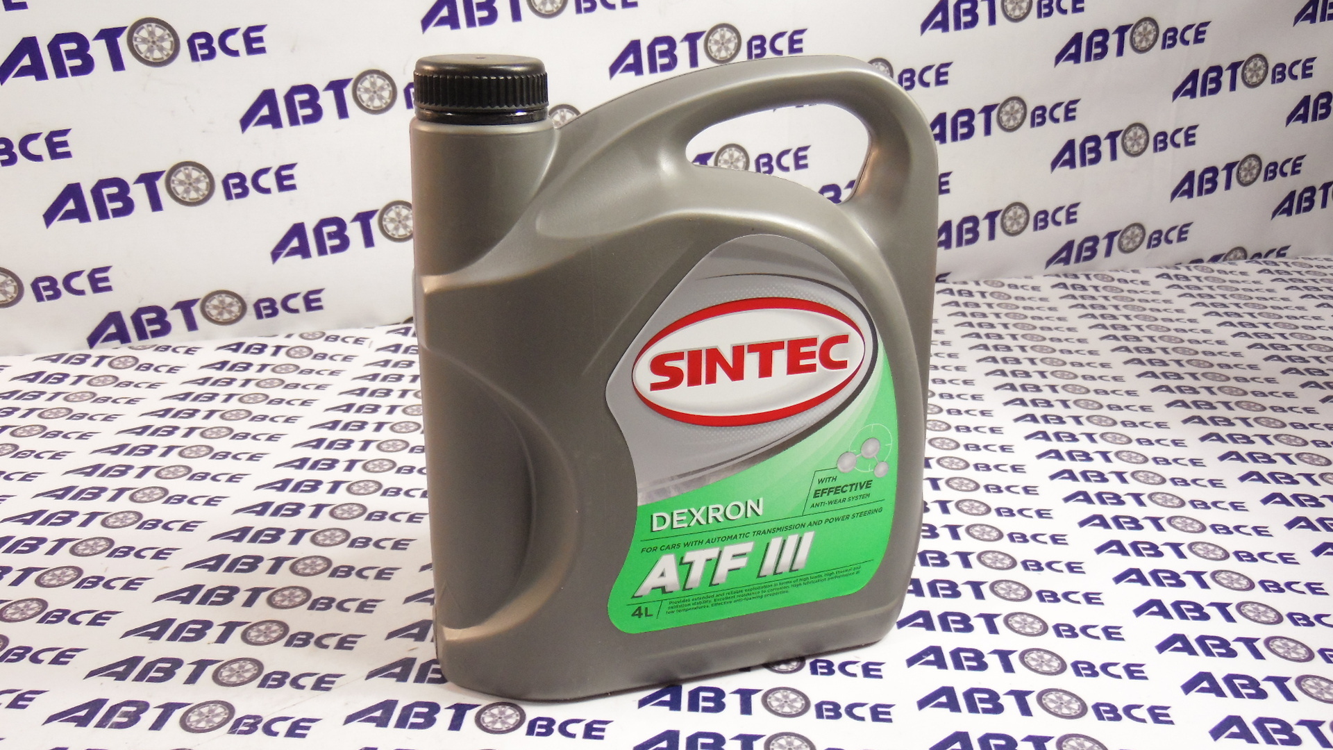 Масло трансмиссионное ATF DEXRON 3 4л SINTEC